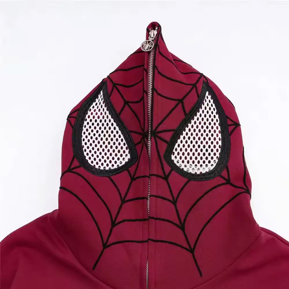 Full Face Zip Up Hoodie