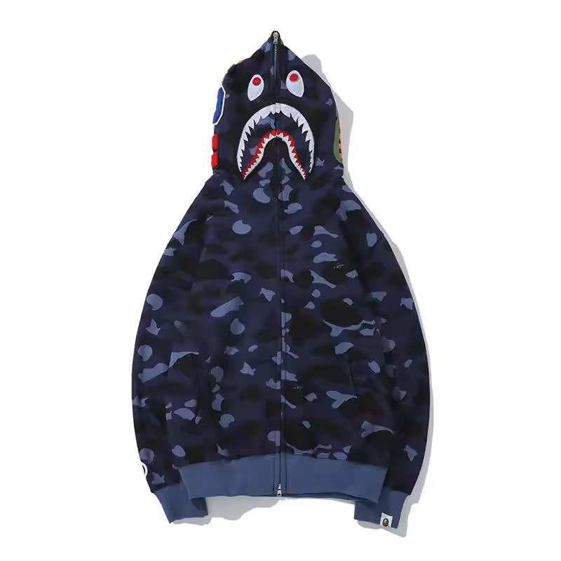 Full Face Zip Up Hoodie