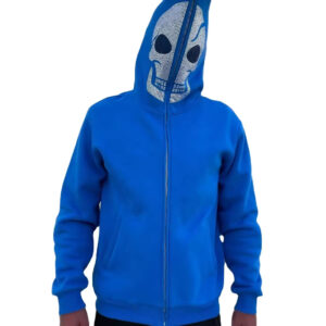 Full Face Zip Up Hoodie